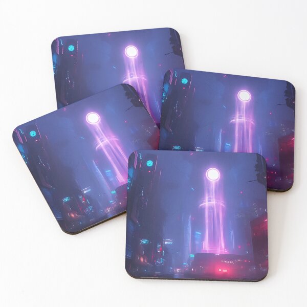Item preview, Future City World With Lights designed and sold by ArtificialCraft.