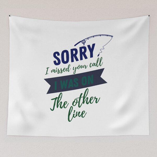 Item preview, Sorry I missed your call designed and sold by BlackCatArtBB.