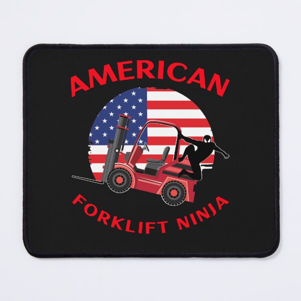 Item preview, American Forklift Ninja RR designed and sold by TeamsterLife.