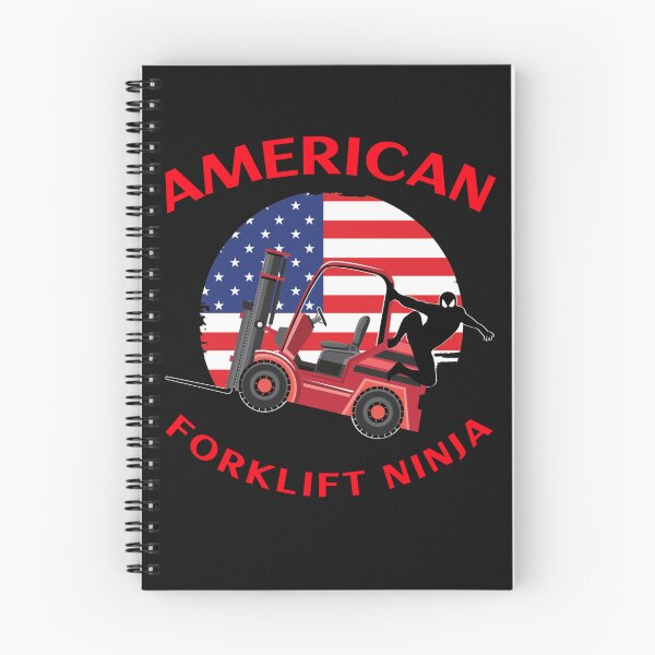 Item preview, American Forklift Ninja RR designed and sold by TeamsterLife.