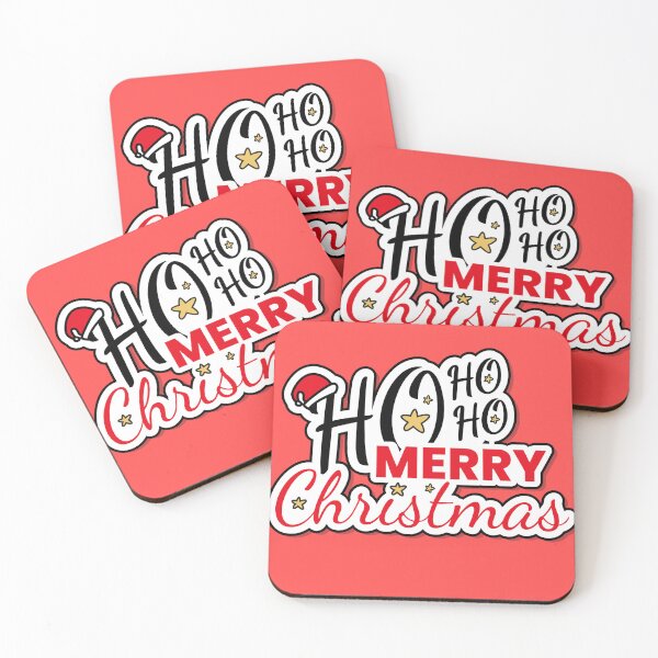 Item preview, Ho HO HO Merry Christmas Santa Text Design designed and sold by BrightLightArts.