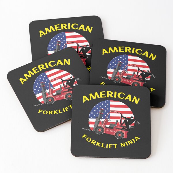 Item preview, American Forklift Ninja RY designed and sold by TeamsterLife.