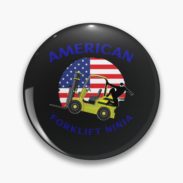 Item preview, American Forklift Ninja YB designed and sold by TeamsterLife.
