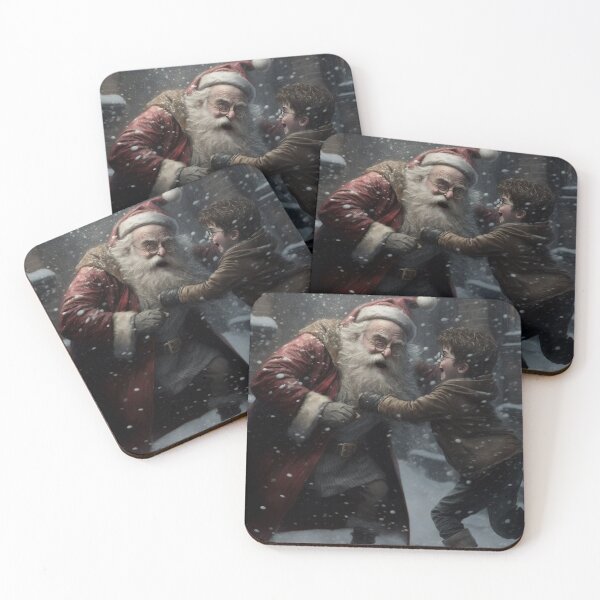 Item preview, Santa celebrates with a little boy designed and sold by Ahmed farouk.