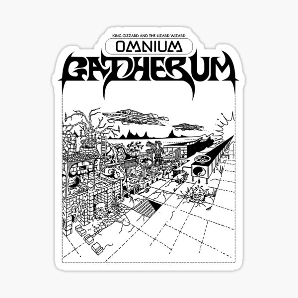 Item preview, Omnium Gatherum - King Gizzard und der Echsenzauberer designed and sold by JDSupplyShop.