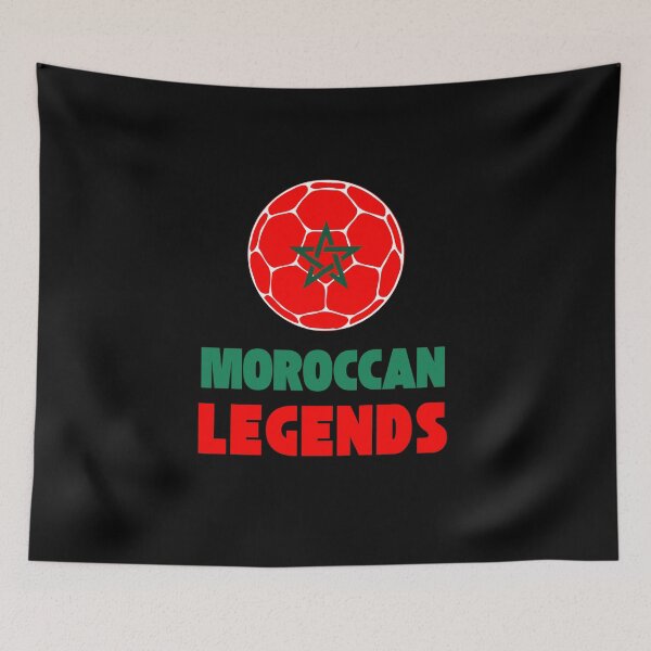 Item preview, Moroccan Lions Africa Morocco vs Portugal Football Hakim Ziyech Yassine Bounou England France Croatia Argentina Netherlands designed and sold by EpsilonEridani.