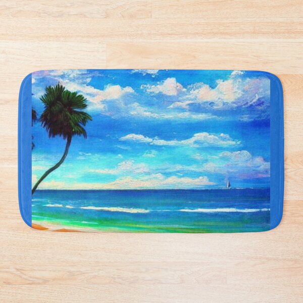 Item preview, Seaside Beach Scene Painting  designed and sold by BeaconMarketing.