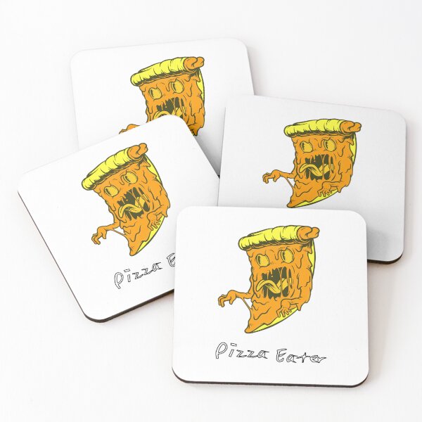 Item preview, Pizza Eater camiseta blanca designed and sold by limecaptures.