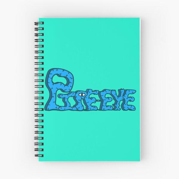 Item preview, Pipe-eye Wordmark (Blue) designed and sold by JDSupplyShop.