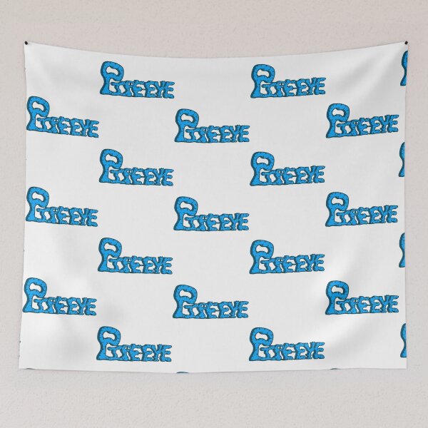 Item preview, Pipe-eye Wordmark (Blue) designed and sold by JDSupplyShop.