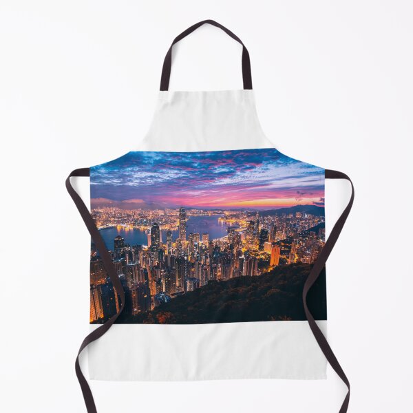 Item preview, Hong Kong, China, City Skyline, Sunset City Views designed and sold by newburyboutique.