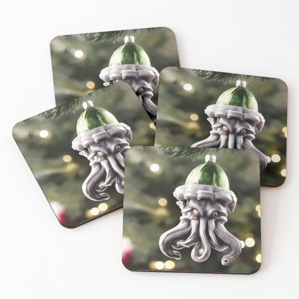 Item preview, Merry Cthulhu Christmas Ornament designed and sold by jrk123.