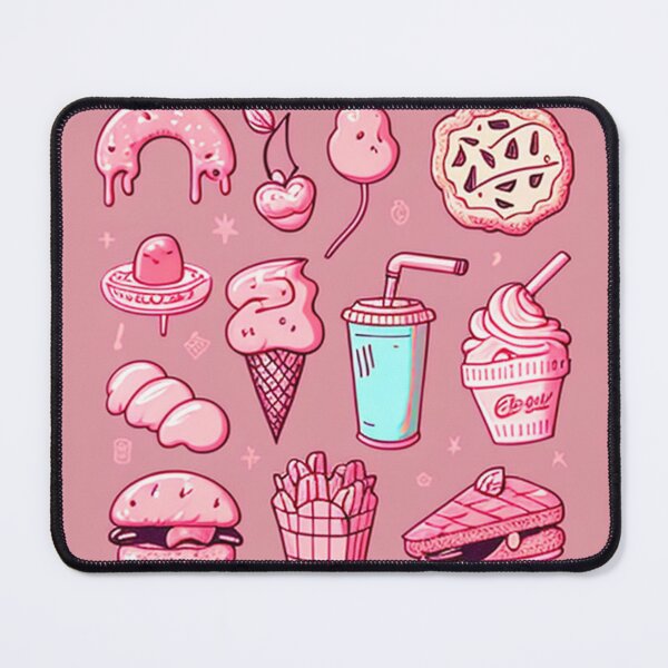 Item preview,  pink pastel cartoon line art tattoo flash designed and sold by Ahmed farouk.