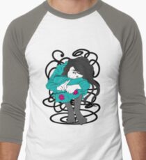 Little Girl Men's Baseball ¾ T-Shirt
