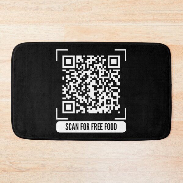 Item preview, Scan for Free Food | QR Code Prank designed and sold by AmberSiraj.
