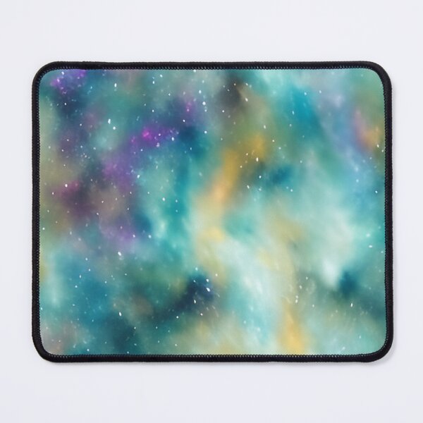 Item preview, Starry Night: A Vibrant Spacescape of Rainbow Nebula designed and sold by Alt-Art-Digital.