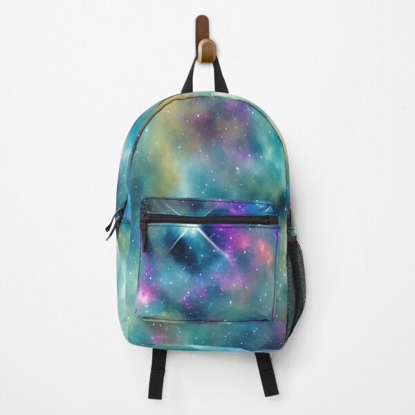 Item preview, Starry Night: A Vibrant Spacescape of Rainbow Nebula designed and sold by Alt-Art-Digital.