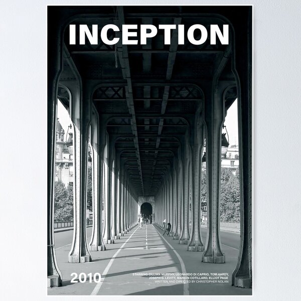 Item preview, INCEPTION // movie poster designed and sold by 33ll.