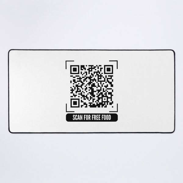 Item preview, Scan for Free Food | QR Code Prank designed and sold by AmberSiraj.