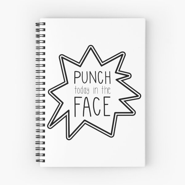 Item preview, Punch Today in the Face designed and sold by suzannenagel.