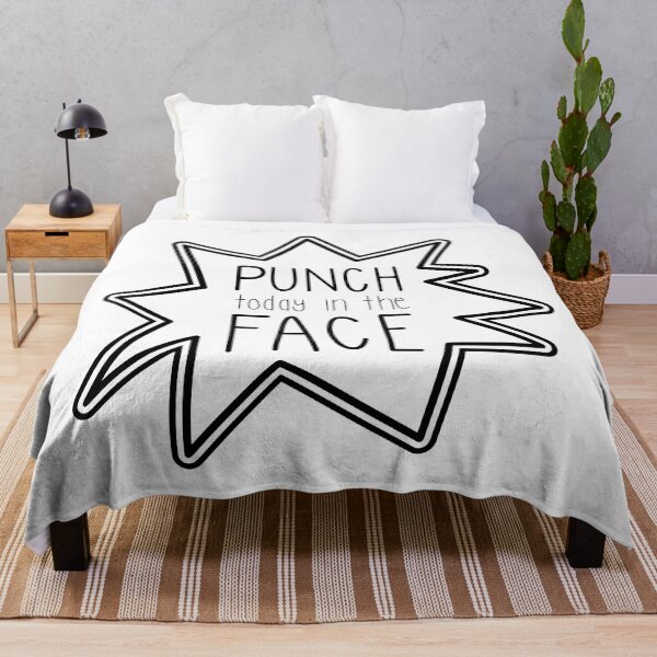 Item preview, Punch Today in the Face designed and sold by suzannenagel.