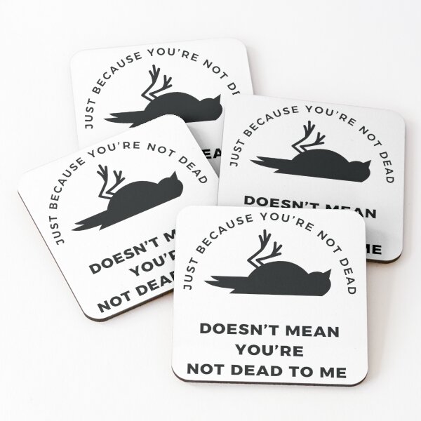 Item preview, Dead to me designed and sold by BlackCatArtBB.