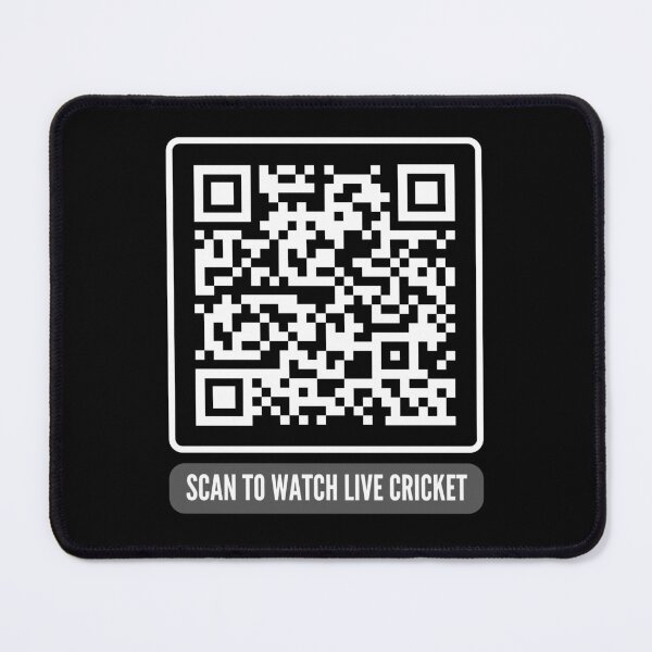 Item preview, Scan to Watch Live Cricket | QR Code Prank designed and sold by AmberSiraj.