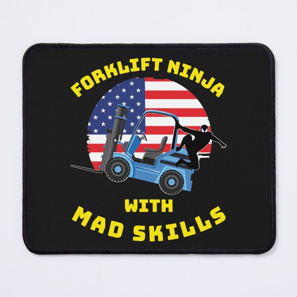Item preview, Forklift Ninja With Mad Skills BY designed and sold by TeamsterLife.