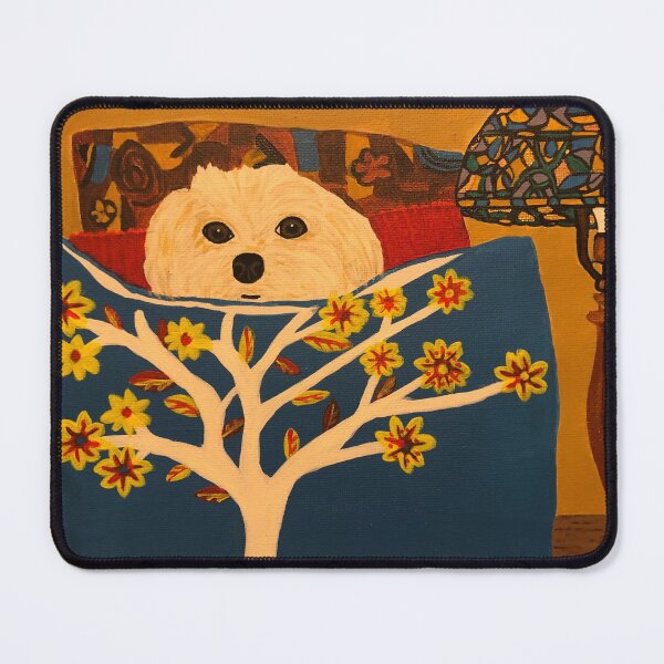 Item preview, Abbie Rose hiding in pillows designed and sold by Suzgallery58.