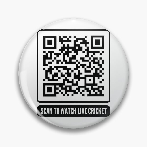 Item preview, Scan to Watch Live Cricket | QR Code Prank designed and sold by AmberSiraj.