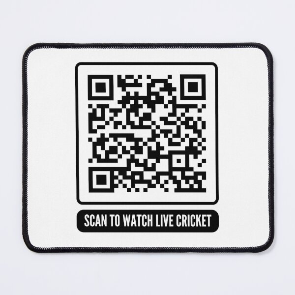 Artikelvorschau, Scannen, um Live-Cricket zu sehen | QR-Code-Streich entworfen und verkauft von AmberSiraj.