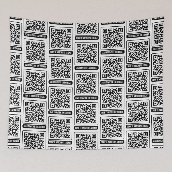 Item preview, Scan to Watch Live Cricket | QR Code Prank designed and sold by AmberSiraj.