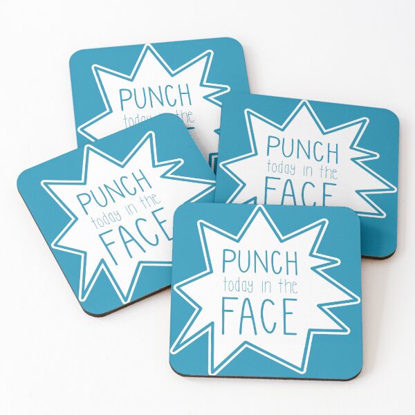Item preview, Punch Today in the Face designed and sold by suzannenagel.