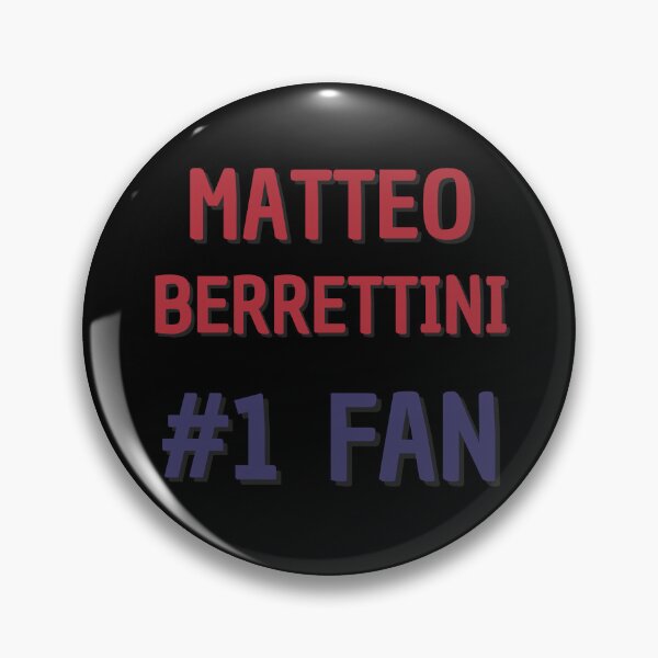 Item preview, Matteo Berrettini - #1 Fan designed and sold by Rybariuns.