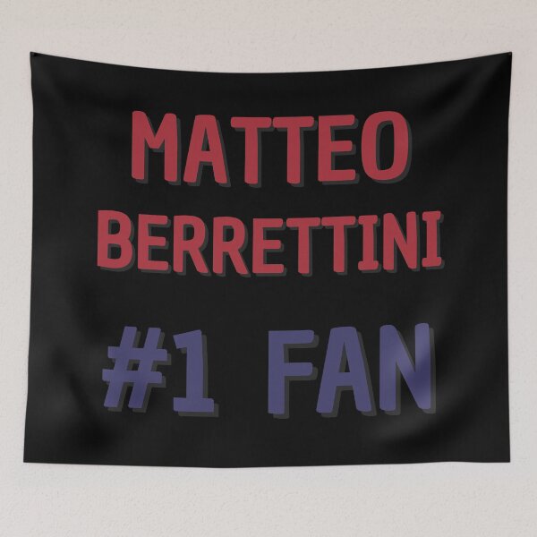 Item preview, Matteo Berrettini - #1 Fan designed and sold by Rybariuns.