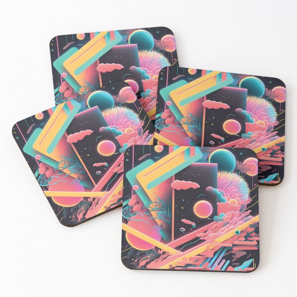 Item preview, Candy Clouds and Sugar Sticks, Abstract Pastel Procedural Effect designed and sold by Beholder Images.