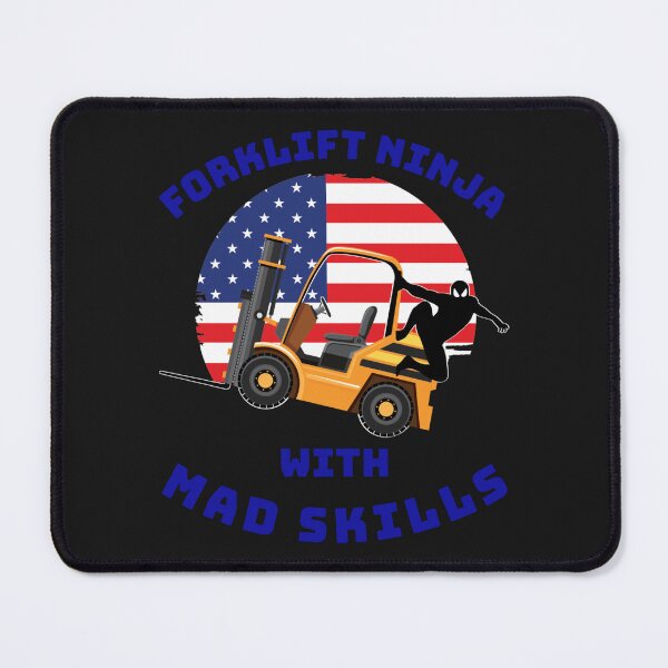 Item preview, Forklift Ninja With Mad Skills GB designed and sold by TeamsterLife.