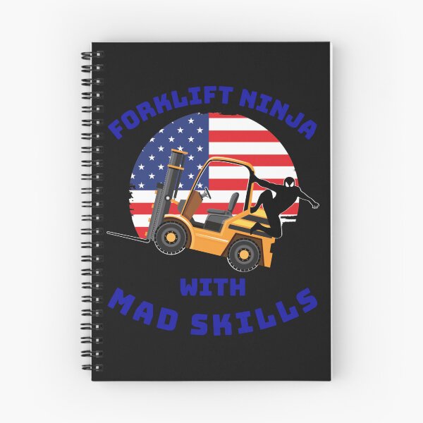 Item preview, Forklift Ninja With Mad Skills GB designed and sold by TeamsterLife.
