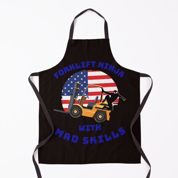 Item preview, Forklift Ninja With Mad Skills GB designed and sold by TeamsterLife.