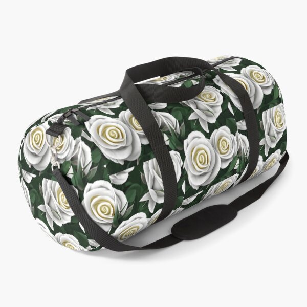 Item preview, Beautiful white rose flower artwork designed and sold by gramizzia.