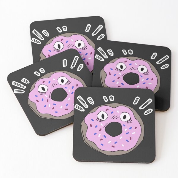 Item preview, Shocked Donut Face Merch designed and sold by anaoprisnaka.