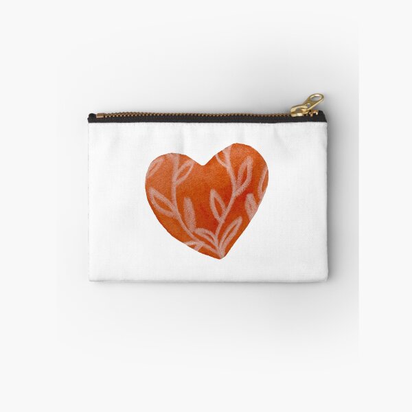 Artikelvorschau, Light red textured heart watercolor hand drawn entworfen und verkauft von Yana Mustafina | Boho Soulful Designs.