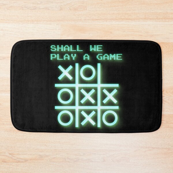 Item preview, Shall we play a game designed and sold by Retro Type.