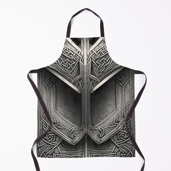 Item preview, Old Carved Metal Viking Design designed and sold by Miniverse Acrylics.