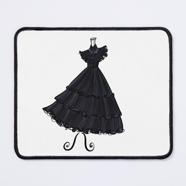Item preview, Wednesday Addams RaveN dance dress designed and sold by Mayass-Art.