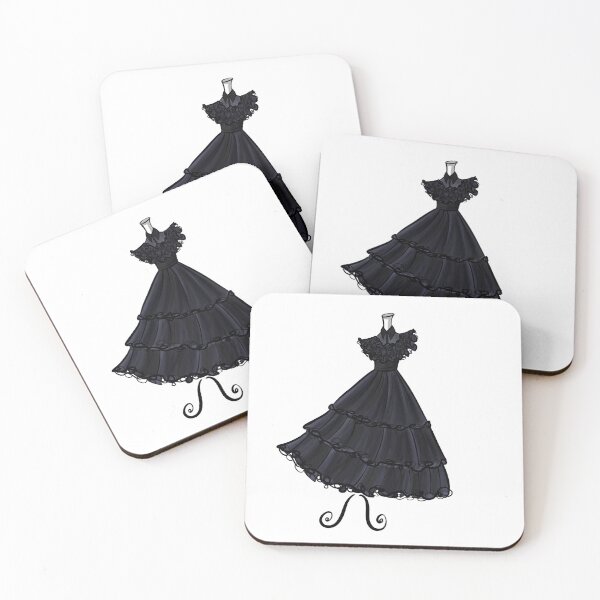 Item preview, Wednesday Addams RaveN dance dress designed and sold by Mayass-Art.