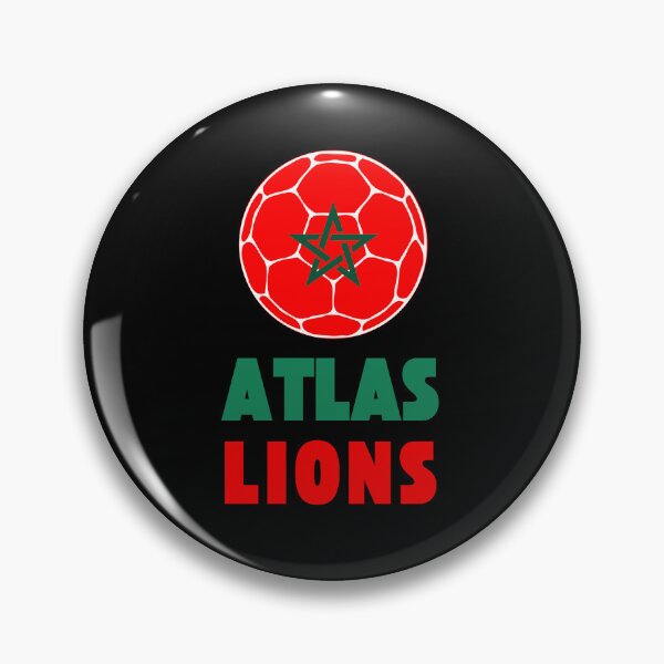 Item preview, Atlas Lions Africa Morocco vs Portugal Football Hakim Ziyech Yassine Bounou England France Croatia Argentina Netherlands designed and sold by EpsilonEridani.