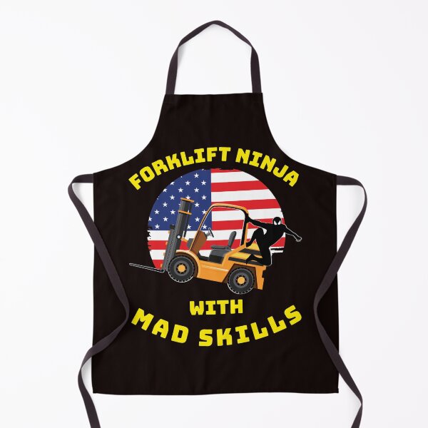 Item preview, Forklift Ninja With Mad Skills GY designed and sold by TeamsterLife.