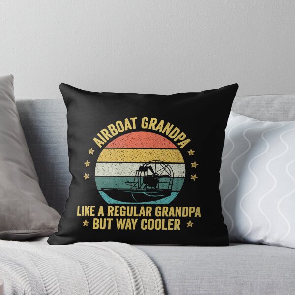 Item preview, airboat grandpa Great gift for airboating lovers - Airboat owner  designed and sold by QUEEN-WIVER.