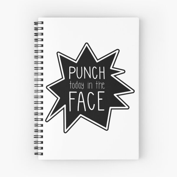 Item preview, Punch Today in the Face designed and sold by suzannenagel.